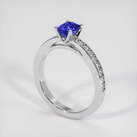 1.06 Ct. Sapphire Ring, Platinum 950 2