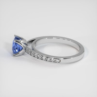1.61 Ct. Blue Sapphire Ring, Platinum 950 4