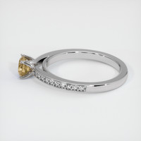 0.76 Ct. Sapphire Ring, Platinum 950 4