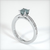 1.25 Ct. Sapphire Ring, Platinum 950 2