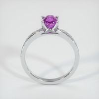 1.06 Ct. Purple Sapphire Ring, Platinum 950 3