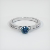 0.62 Ct. Sapphire Ring, Platinum 950 1