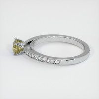0.78 Ct. Sapphire Ring, Platinum 950 4