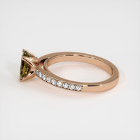 1.15 Ct. Gemstone Ring, 14K Rose Gold 4