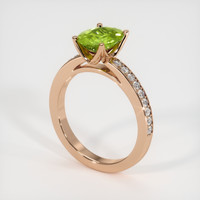 1.55 Ct. Gemstone Ring, 14K Rose Gold 2