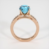 3.38 Ct. Gemstone Ring, 14K Rose Gold 3