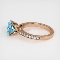 3.38 Ct. Gemstone Ring, 14K Rose Gold 4