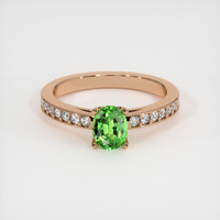 0.73 Ct. Gemstone Ring, 14K Rose Gold 1