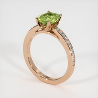 2.25 Ct. Gemstone Ring, 14K Rose Gold 2