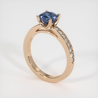 1.23 Ct. Gemstone Ring, 14K Rose Gold 2