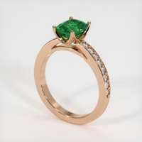 1.53 Ct. Gemstone Ring, 14K Rose Gold 2