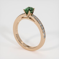 0.65 Ct. Gemstone Ring, 14K Rose Gold 2