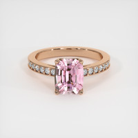 1.79 Ct. Gemstone Ring, 14K Rose Gold 1