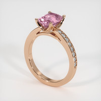 1.79 Ct. Gemstone Ring, 14K Rose Gold 2