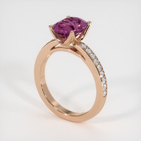 2.31 Ct. Gemstone Ring, 14K Rose Gold 2