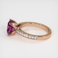 2.31 Ct. Gemstone Ring, 14K Rose Gold 4