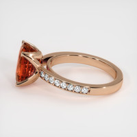 5.16 Ct. Gemstone Ring, 18K Rose Gold 4