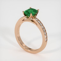 1.53 Ct. Gemstone Ring, 18K Rose Gold 2