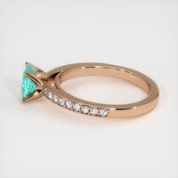 0.75 Ct. Gemstone Ring, 18K Rose Gold 4