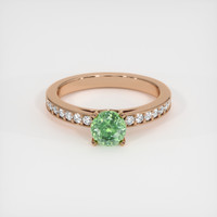 0.97 Ct. Gemstone Ring, 18K Rose Gold 1