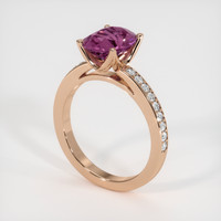 2.31 Ct. Gemstone Ring, 18K Rose Gold 2