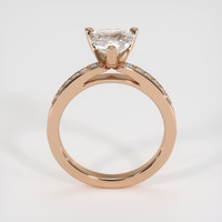 2.05 Ct. Peach Sapphire Ring, 18K Rose Gold 3
