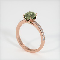 1.70 Ct. Sapphire Ring, 18K Rose Gold 2