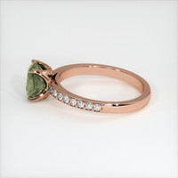 1.70 Ct. Sapphire Ring, 18K Rose Gold 4
