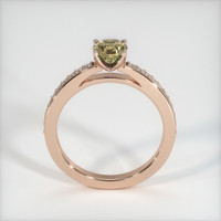 0.76 Ct. Sapphire Ring, 18K Rose Gold 3