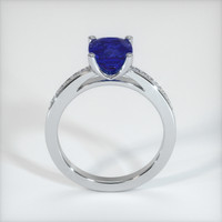 1.93 Ct. Blue Sapphire Ring, 10K White Gold 3