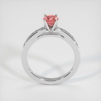 1.03 Ct. Padparadscha Sapphire Ring, 10K White Gold 3
