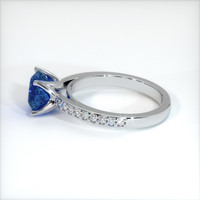 1.84 Ct. Sapphire Ring, 14K White Gold 4