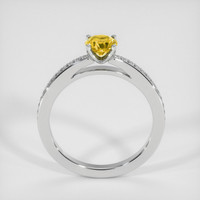0.91 Ct. Bi Color Sapphire Ring, 14K White Gold 3