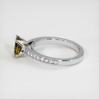 1.15 Ct. Gemstone Ring, 14K White Gold 4