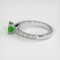 0.73 Ct. Gemstone Ring, 14K White Gold 4