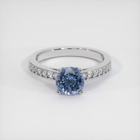 1.23 Ct. Gemstone Ring, 14K White Gold 1