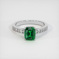 1.53 Ct. Gemstone Ring, 14K White Gold 1