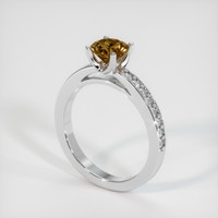 1.02 Ct. Gemstone Ring, 14K White Gold 2