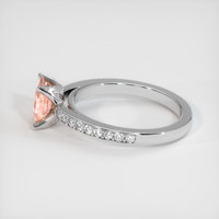 1.05 Ct. Sapphire Ring, 14K White Gold 4