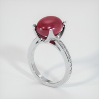 Ruby Ring 9.21 Ct. 14K White Gold Preview