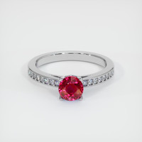 Ruby Ring 1.03 Ct. 14K White Gold Preview