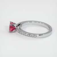 1.20 Ct. Ruby Ring, 14K White Gold 4