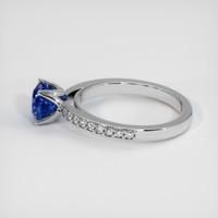 1.43 Ct. Color Change Sapphire Ring, 14K White Gold 4