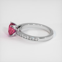 2.17 Ct. Sapphire Ring, 14K White Gold 4