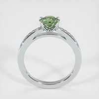 0.89 Ct. Sapphire Ring, 14K White Gold 3
