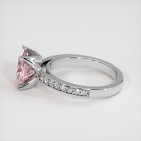 3.41 Ct. Sapphire Ring, 14K White Gold 4