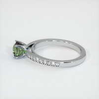 1.06 Ct. Sapphire Ring, 14K White Gold 4