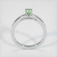 0.66 Ct. Sapphire Ring, 14K White Gold 3