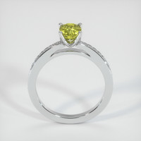 1.21 Ct. Bi Color Sapphire Ring, 14K White Gold 3