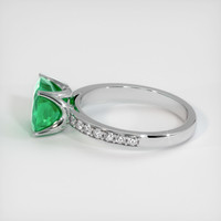 Emerald Ring 2.10 Ct., 18K White Gold Preview